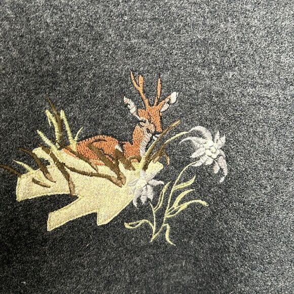 Gaddy collection hand metier wool cardigan M - Picture 5 of 6